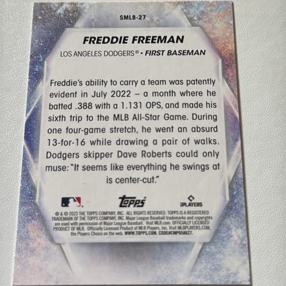 Baseball card - Picture 2 of 2